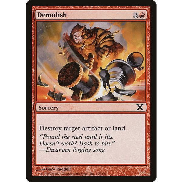 Magic: The Gathering Demolish (196) Lightly Played Foil