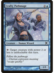 Magic: The Gathering Crafty Pathmage (077) Lightly Played Foil