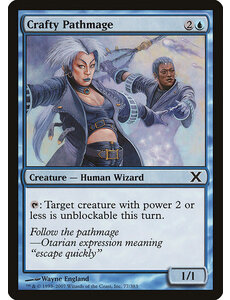 Magic: The Gathering Crafty Pathmage (077) Lightly Played Foil