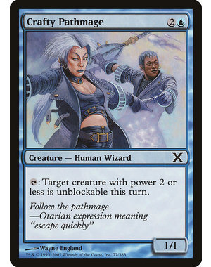 Magic: The Gathering Crafty Pathmage (077) Lightly Played Foil
