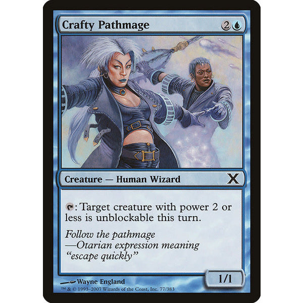 Magic: The Gathering Crafty Pathmage (077) LP Foil