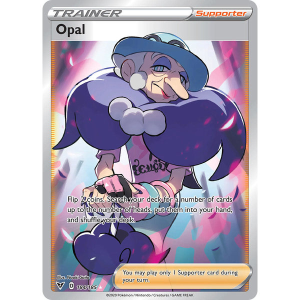 Pokemon Opal (Full Art) (184) Lightly Played