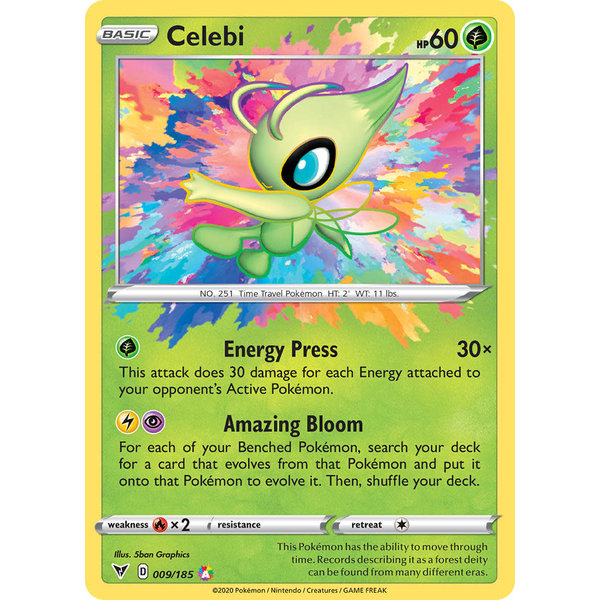 Pokemon Celebi (009) Lightly Played