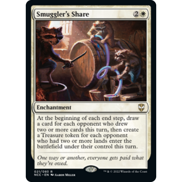 Magic: The Gathering Smuggler's Share (021) Lightly Played