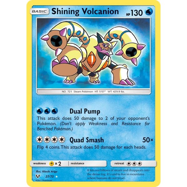 Pokemon Shining Volcanion (027) LP