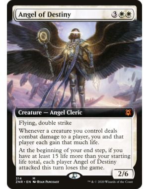 Magic: The Gathering Angel of Destiny (314) (Borderless) Lightly Played Foil