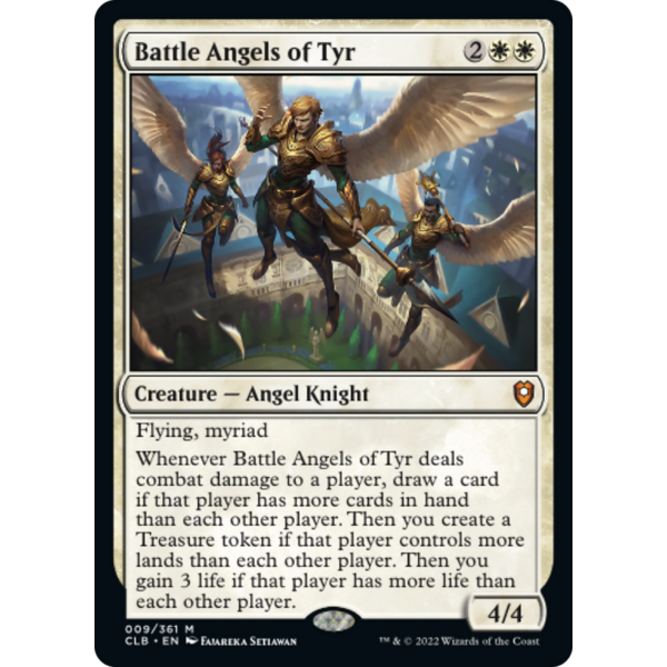 Wizards of The Coast Battle Angels of Tyr (009) LP Foil