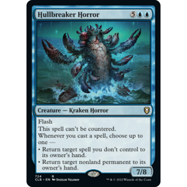 Magic: The Gathering Hullbreaker Horror (063) Lightly Played Foil