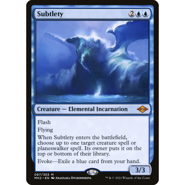 Magic: The Gathering Subtlety (067) Lightly Played