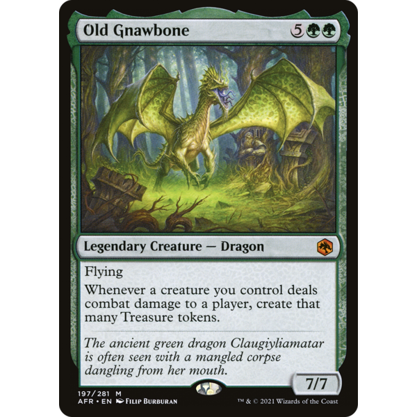 Wizards of The Coast Old Gnawbone (197) LP Foil