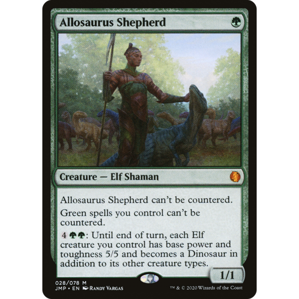 Magic: The Gathering Allosaurus Shepherd (028) Lighlty Played