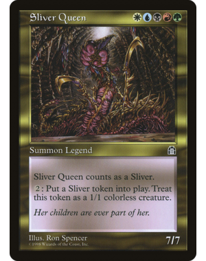 Magic: The Gathering Sliver Queen (129) Lightly Played