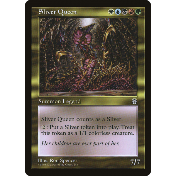 Magic: The Gathering Sliver Queen (129) Lightly Played