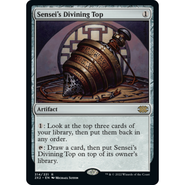 Magic: The Gathering Sensei's Divining Top (314) Lightly Played