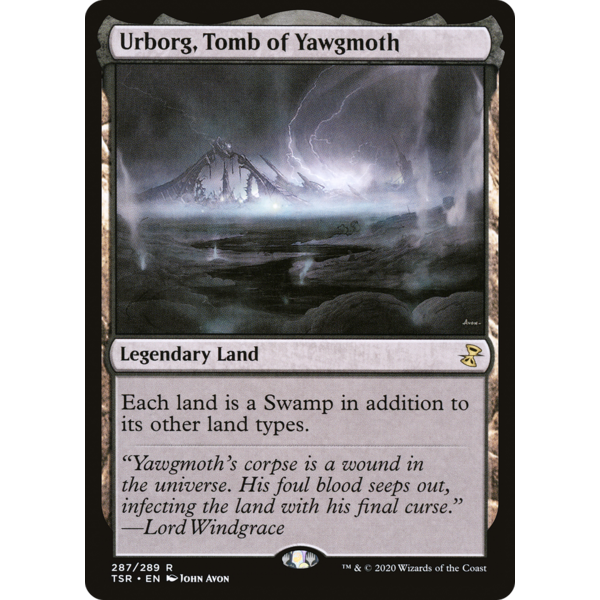 Magic: The Gathering Urborg, Tomb of Yawgmoth (287) Lightly Played