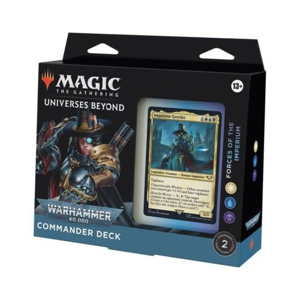 Magic: The Gathering Universes Beyond: Warhammer 40,000 - Forces of the Imperium Commander Deck