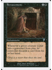 Magic: The Gathering Bereavement (120) Lightly Played