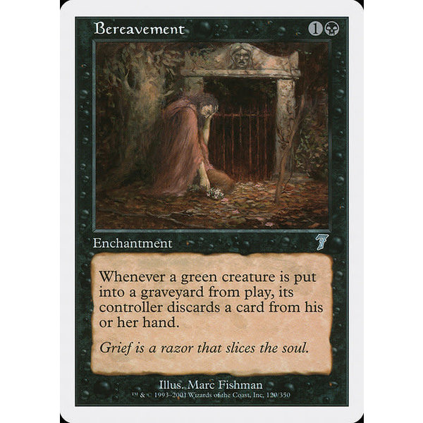 Magic: The Gathering Bereavement (120) Lightly Played