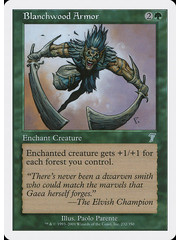 Magic: The Gathering Blanchwood Armor (232) Lightly Played