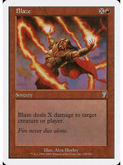 Magic: The Gathering Blaze (175) Lightly Played