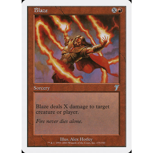 Magic: The Gathering Blaze (175) Lightly Played