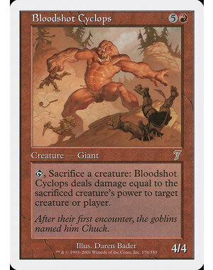 Magic: The Gathering Bloodshot Cyclops (176) Lightly Played