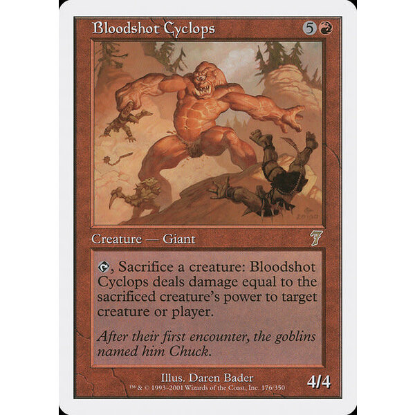 Magic: The Gathering Bloodshot Cyclops (176) Lightly Played