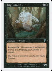 Magic: The Gathering Bog Wraith (123) Lightly Played