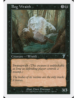 Magic: The Gathering Bog Wraith (123) Lightly Played