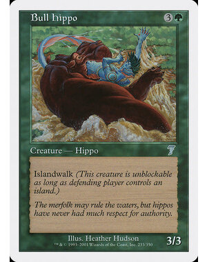 Magic: The Gathering Bull Hippo (233) Lightly Played