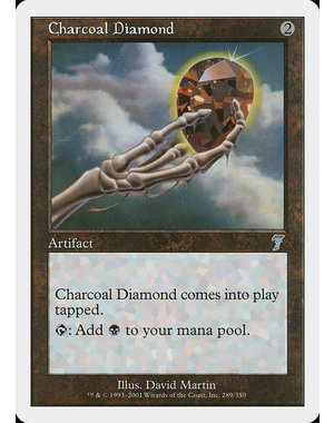 Magic: The Gathering Charcoal Diamond (289) Lightly Played