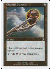 Magic: The Gathering Charcoal Diamond (289) Moderately Played