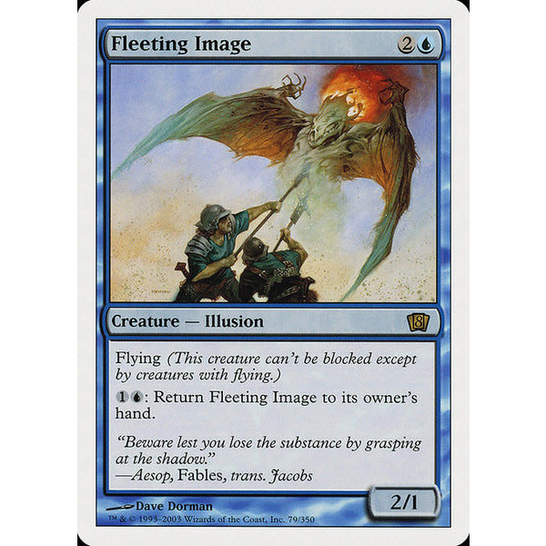 Magic: The Gathering Fleeting Image (079) Damaged