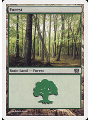 Magic: The Gathering Forest (349) Lightly Played