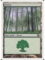 Magic: The Gathering Forest (350) Lightly Played