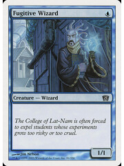 Magic: The Gathering Fugitive Wizard (081) Lightly Played