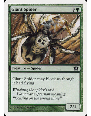 Magic: The Gathering Giant Spider (255) Lightly Played