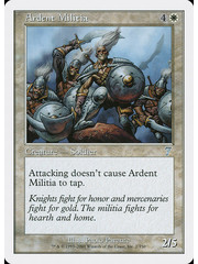 Magic: The Gathering Ardent Militia (002) Lightly Played
