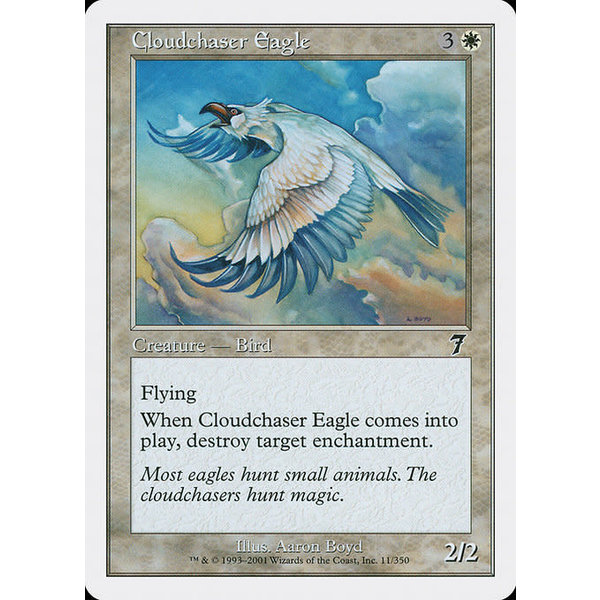 Magic: The Gathering Cloudchaser Eagle (011) Lightly Played