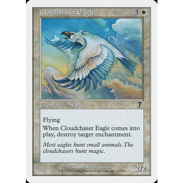 Magic: The Gathering Cloudchaser Eagle (011) Moderately Played