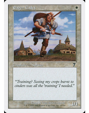 Magic: The Gathering Eager Cadet (014) Lightly Played