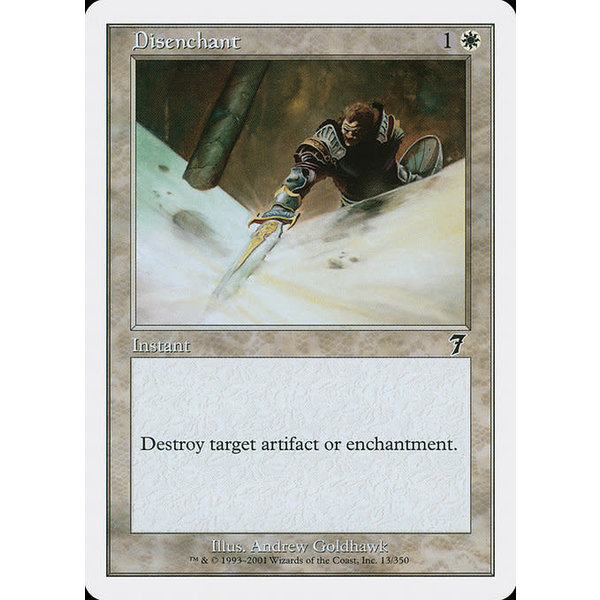 Magic: The Gathering Disenchant (013) Lightly Played