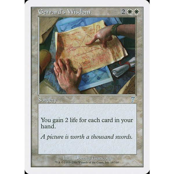 Magic: The Gathering Gerrard's Wisdom (016) Lightly Played