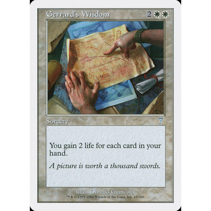 Magic: The Gathering Gerrard's Wisdom (016) Lightly Played