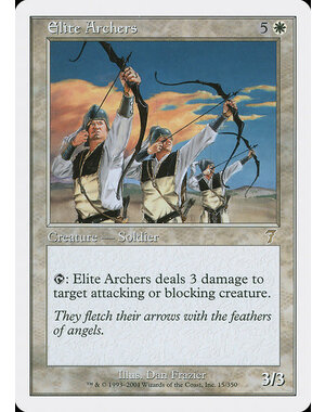 Magic: The Gathering Elite Archers (015) Heavily Played