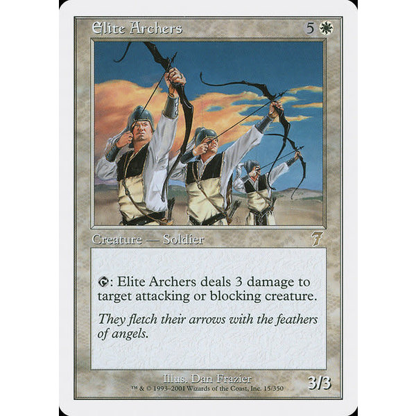 Magic: The Gathering Elite Archers (015) Heavily Played