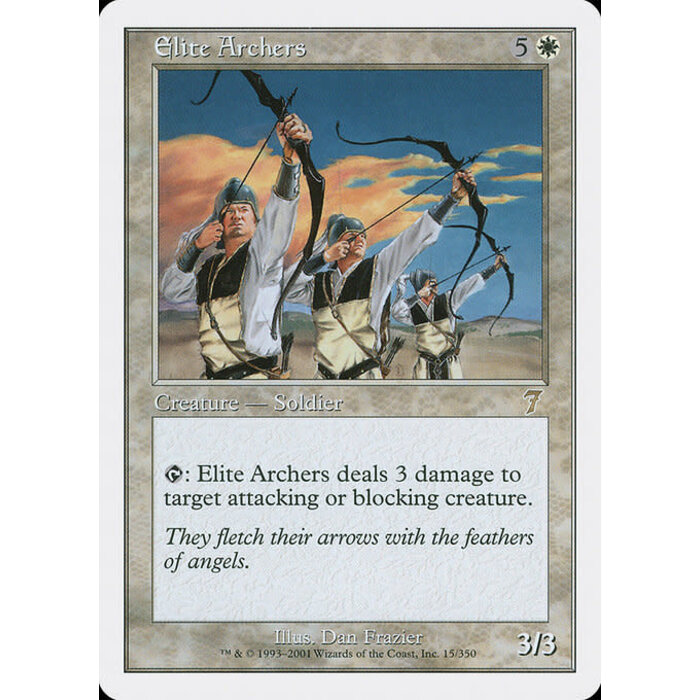 Magic: The Gathering Elite Archers (015) Lightly Played