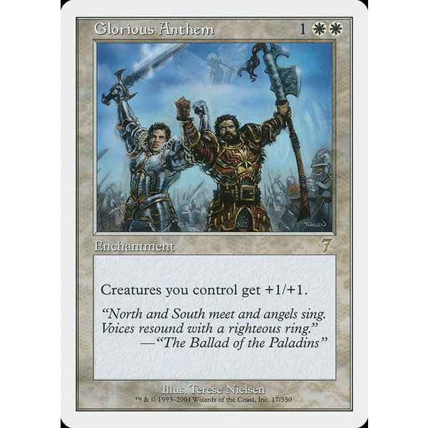 Magic: The Gathering Glorious Anthem (017) Lightly Played