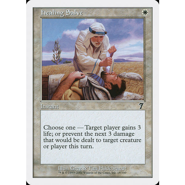 Magic: The Gathering Healing Salve (018) Lightly Played