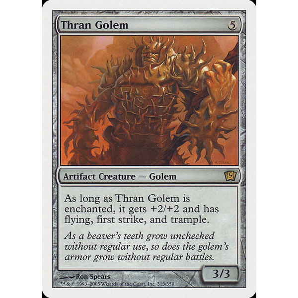 Magic: The Gathering Thran Golem (313) Lightly Played